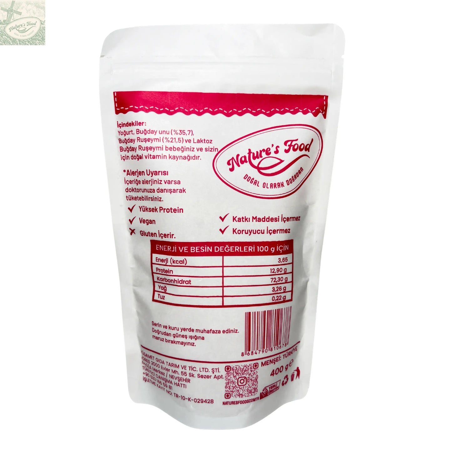 Bebek Tarhanası Nature's Food