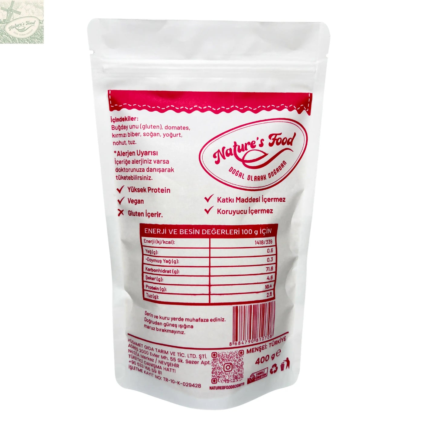 Geleneksel Tarhana Nature's Food