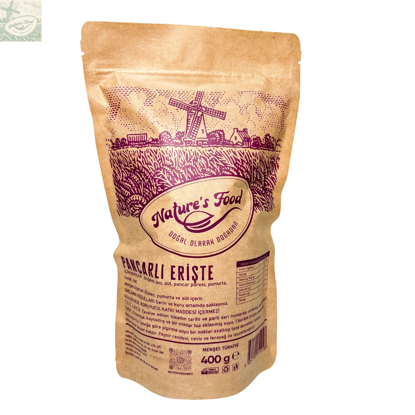 Pancarlı Erişte Nature's Food