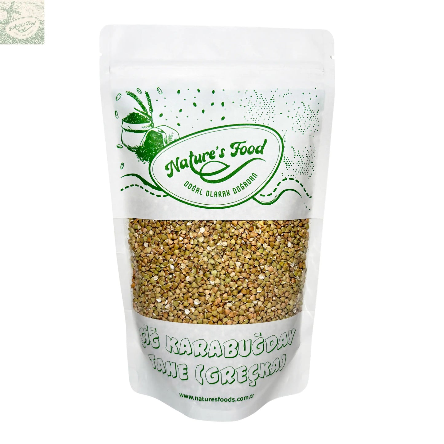 Çiğ Karabuğday Tane (Greçka) Nature's Food
