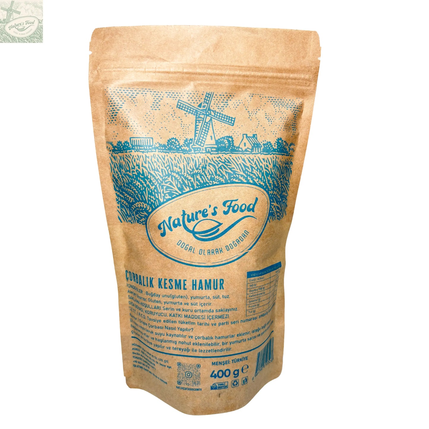 Çorbalık Kesme Hamur Nature's Food