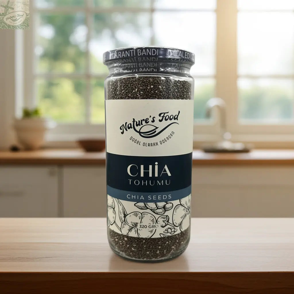 Chia Tohumu Cam Kavanoz Net 320gr Nature's Food