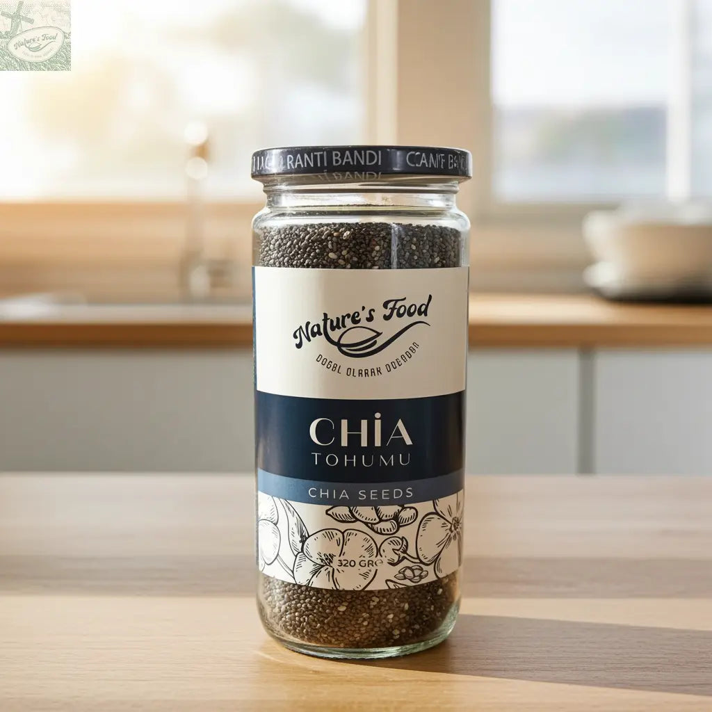 Chia Tohumu Cam Kavanoz Net 320gr Nature's Food