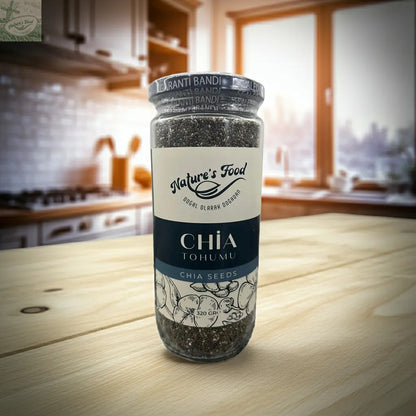 Chia Tohumu Cam Kavanoz Net 320gr Nature's Food