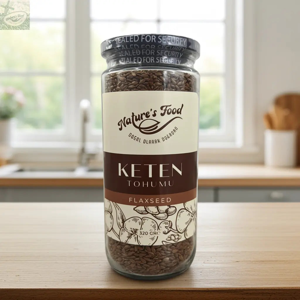Keten Tohumu Cam Kavanoz Net 320gr Nature's Food
