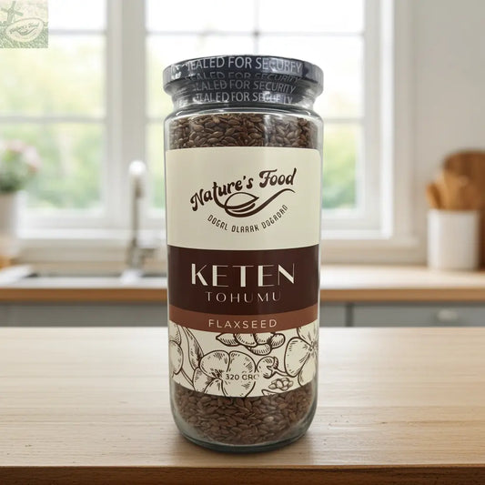 Keten Tohumu Cam Kavanoz Net 320gr Nature's Food