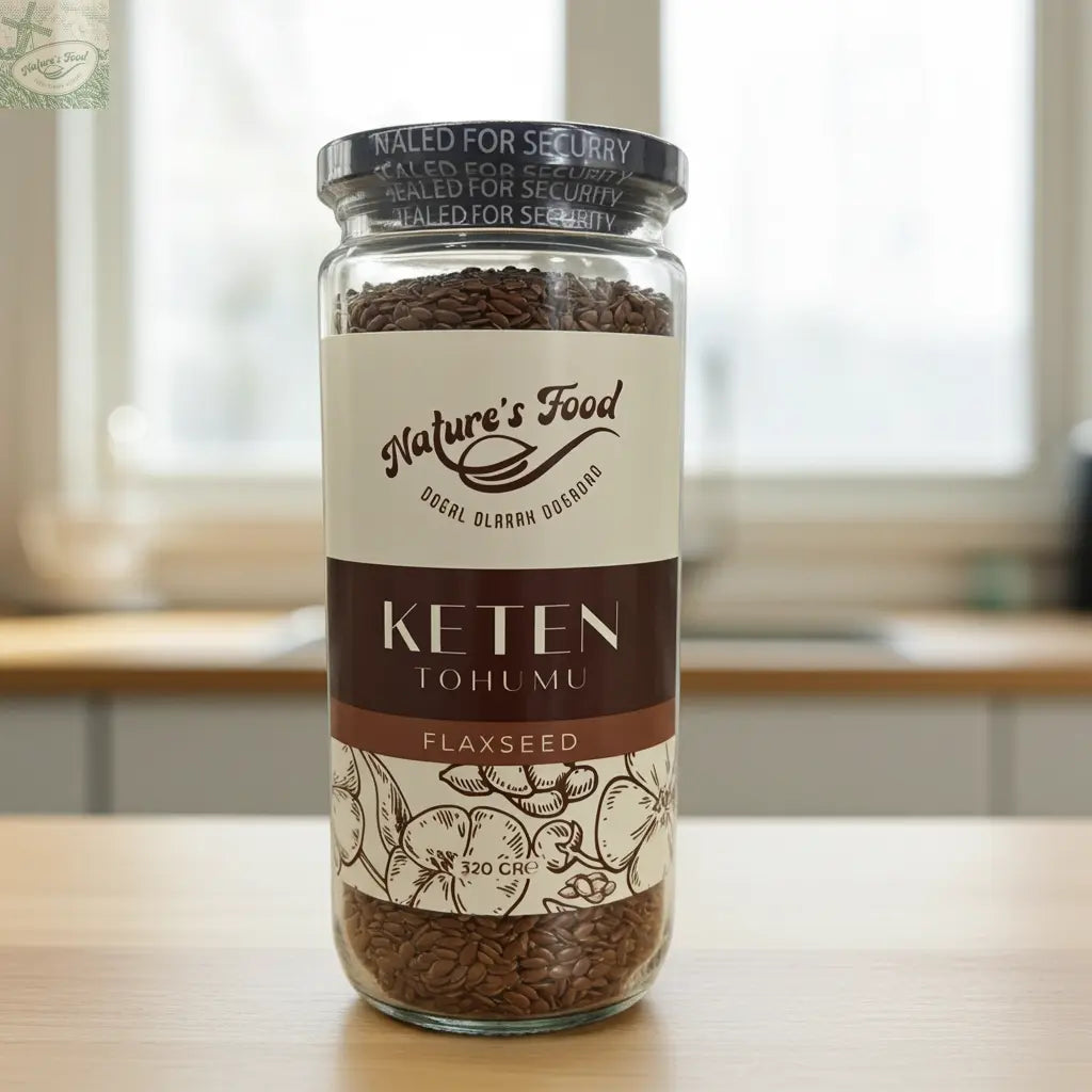 Keten Tohumu Cam Kavanoz Net 320gr Nature's Food
