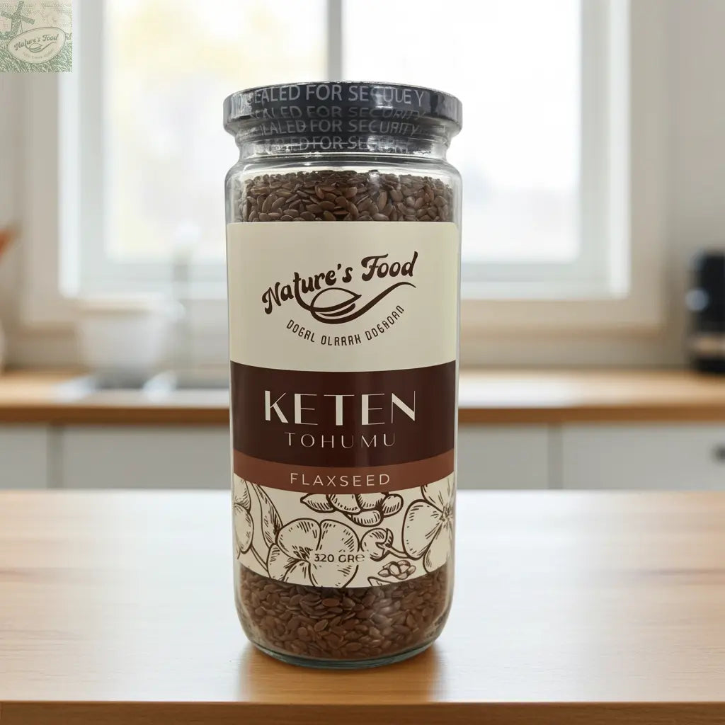 Keten Tohumu Cam Kavanoz Net 320gr Nature's Food