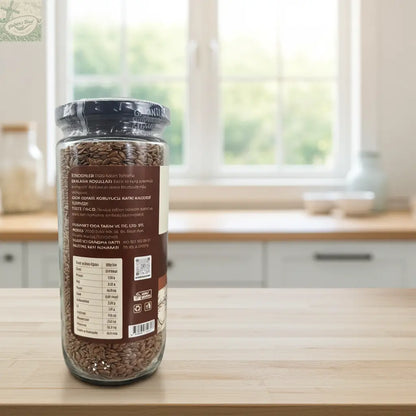 Keten Tohumu Cam Kavanoz Net 320gr Nature's Food