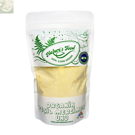 Organik Yeşil Mercimek Unu Nature's Food