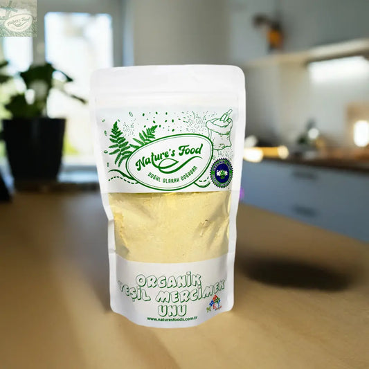 Organik Yeşil Mercimek Unu Nature's Food